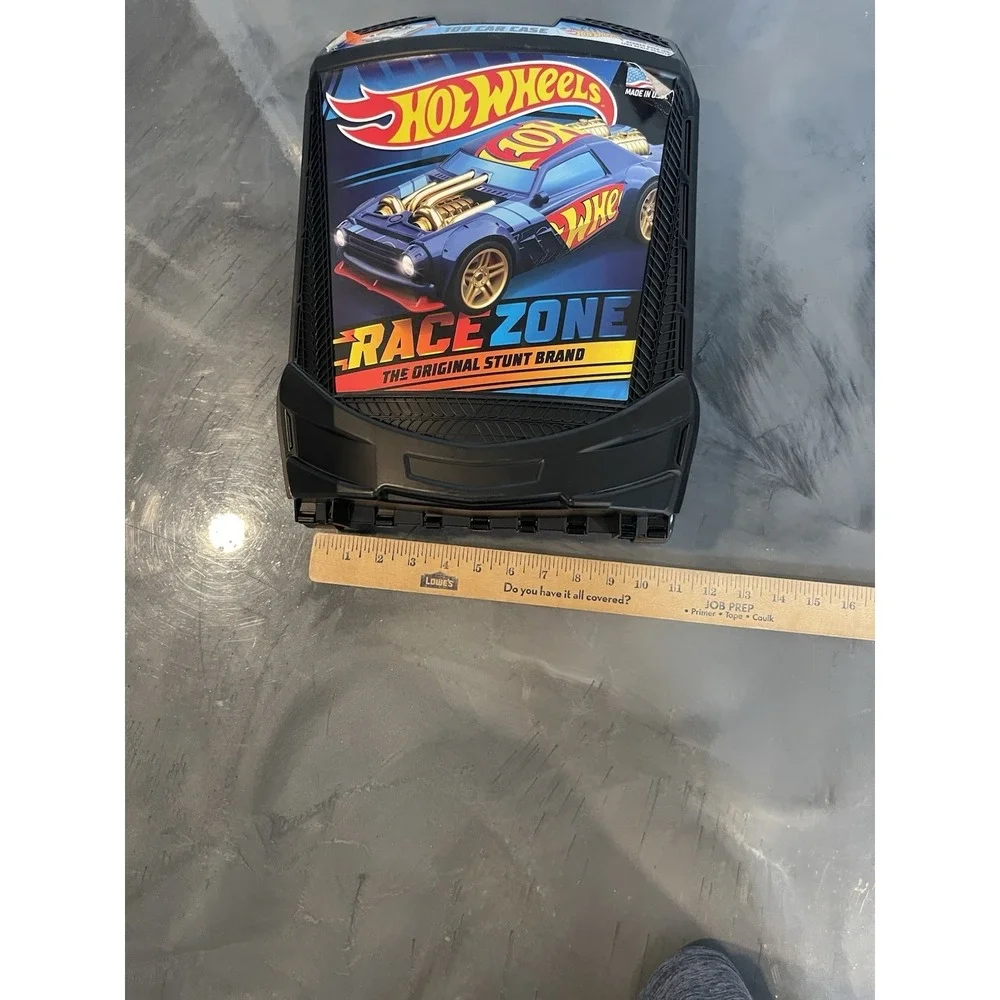 Hot Wheels Diecast 100 Car Carrying‎ Case On Wheels Rolling Storage Organizer